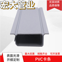 供应PVC挤出异型材塑料门窗导轨型材包装条建材软硬共挤塑钢