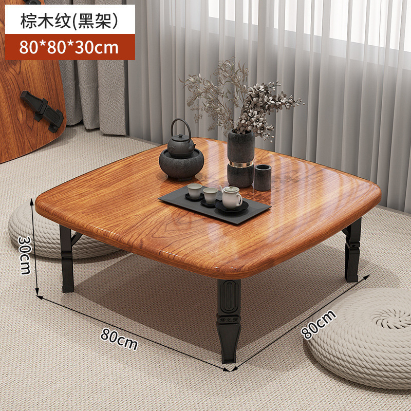 炕桌 折叠家用榻榻米 吃饭小桌子 卧室飘窗客厅小茶桌 农村简易|undefined