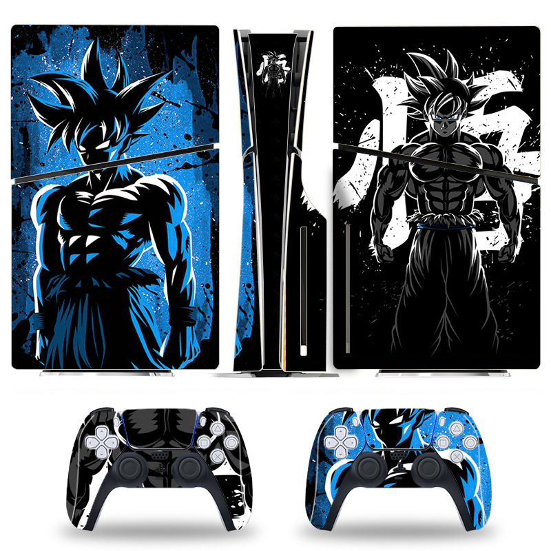 PS5slim versión de la unidad óptica PS5SLIM anfitrión digital PlayStation5 máquina de juego etiqueta engomada de la protección del cuerpo