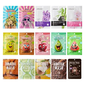 贴片面膜;洁面产品;液态精华