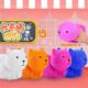 Cross-border New TPR Decompression Toy Children's Decompression Toy Long Hare Fur Ball Soft Glue Vent Creative Gift