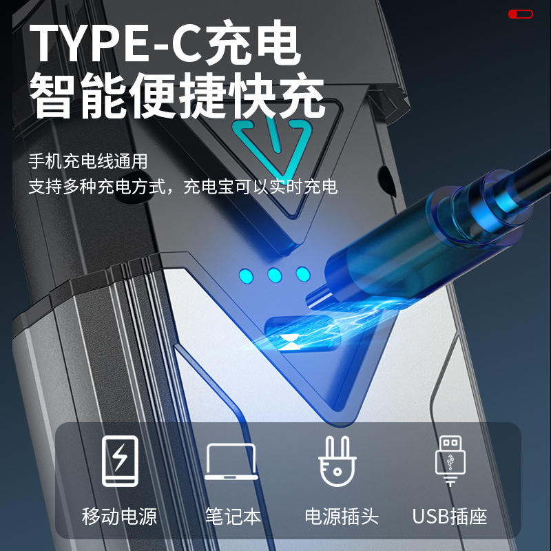 Interruptor de estiramiento de lámpara de trabajo portátil transfronteriza sin polar atenuación ultra brillante portátil de espalda magnética al aire libre reparación de automóviles