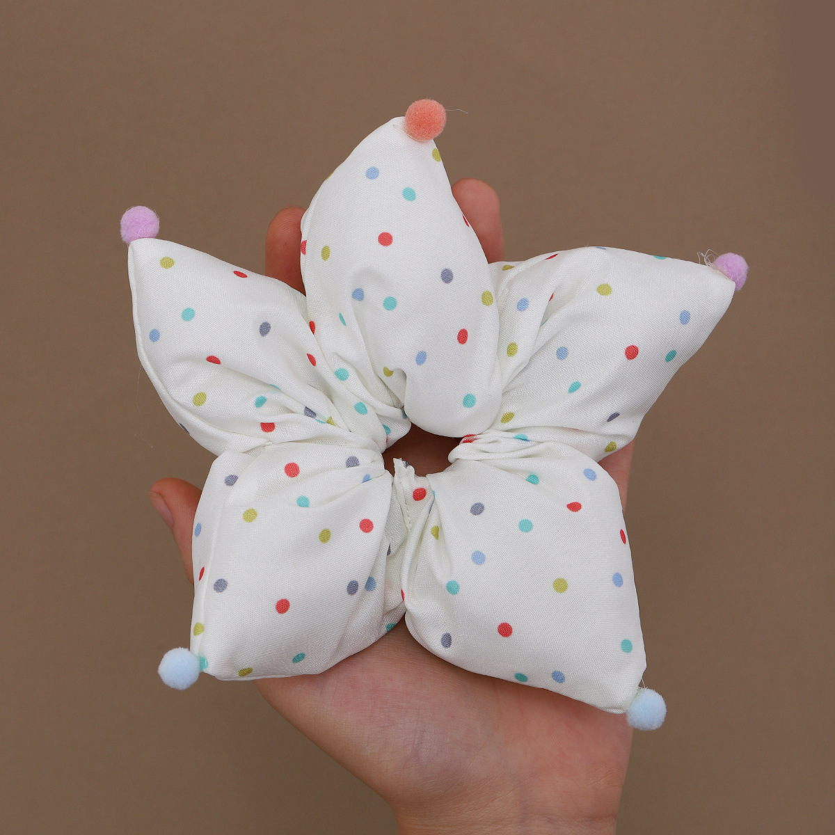 2025 nueva flor de tulipanes anillo de cabello intestinal alto elástico detrás de la cabeza mostrando el volumen de cabello flojo cuerdas de cabeza accesorios para el cabello versátiles