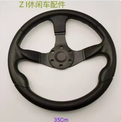 self-made steering wheel, Avtomobil ehtiyat hissələri - 35cm-diameter-steering-wheel