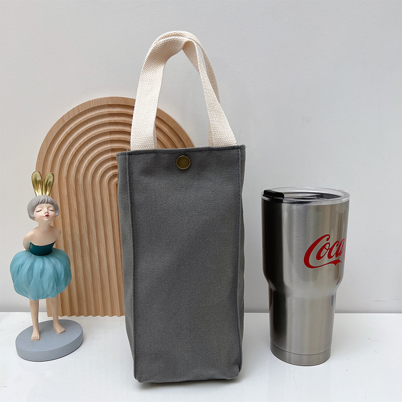 Simple dot lienzo termo cubierta de la taza cubierta protectora universal hervidor de agua bolso de leche taza de té bolsa portátil