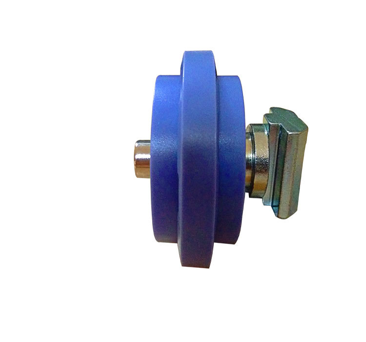 28第三代铝合金线棒AL-66槽内轮子  28铝精益管配件厂家直销