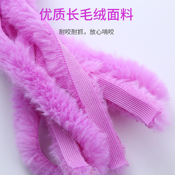 Pet supplies color plush small octopus cat toy creative cartoon cat mint interactive self hi cat toy