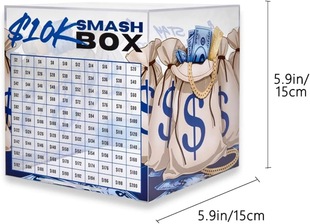 Cross-border New Product Budget Planners $10k Cash Savings Box Budget Planning Piggy Bank