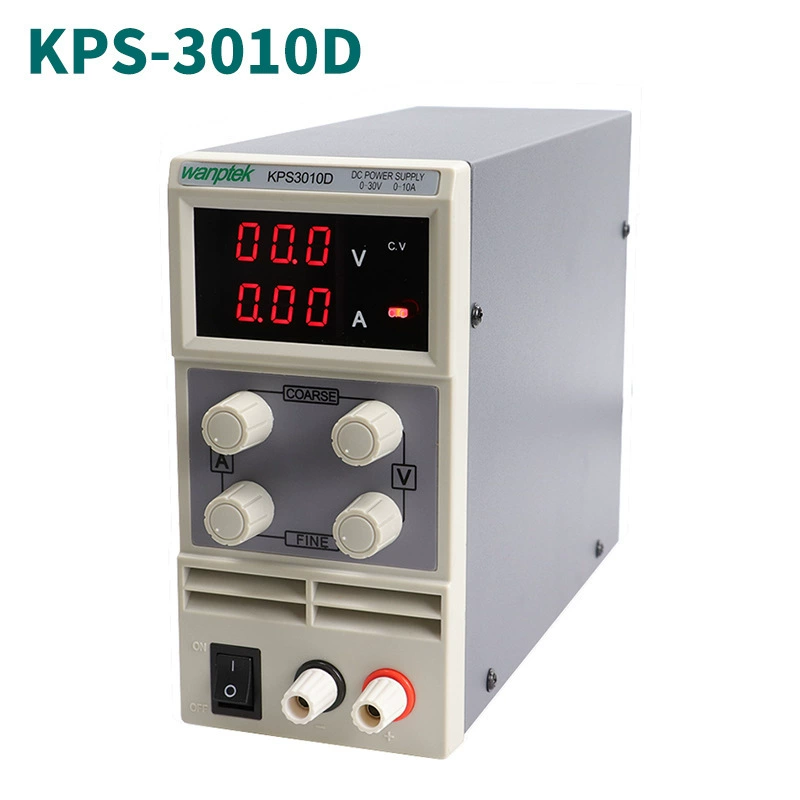 0-30V 0-10A постоянного тока стабилизируемый источник питания KPS-3010D лабораторный импульсный источник питания 110V 220V Регулируемый
