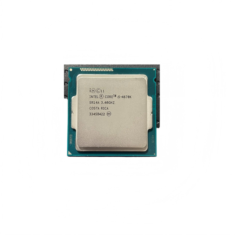 I5-4670K Quad-Core 3.4Ghz 22Nm Lga 1150 6Mb 84W Disassembled Chip