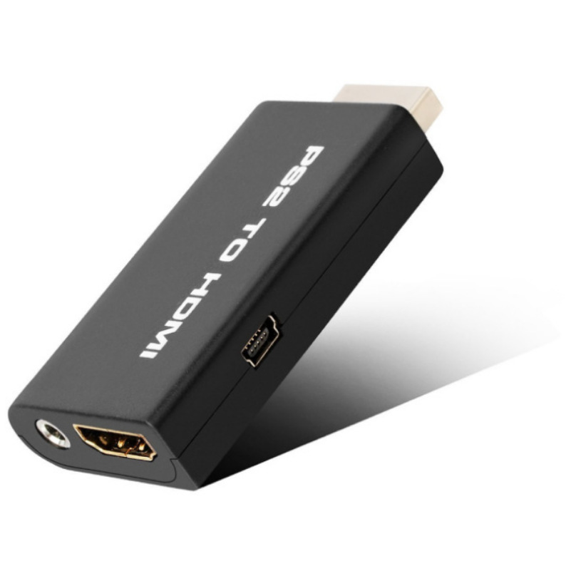Fabricante al por mayor PS2 a HDMI, PS2 a HDMI, juego a HDMI, convertidor de audio y video en stock