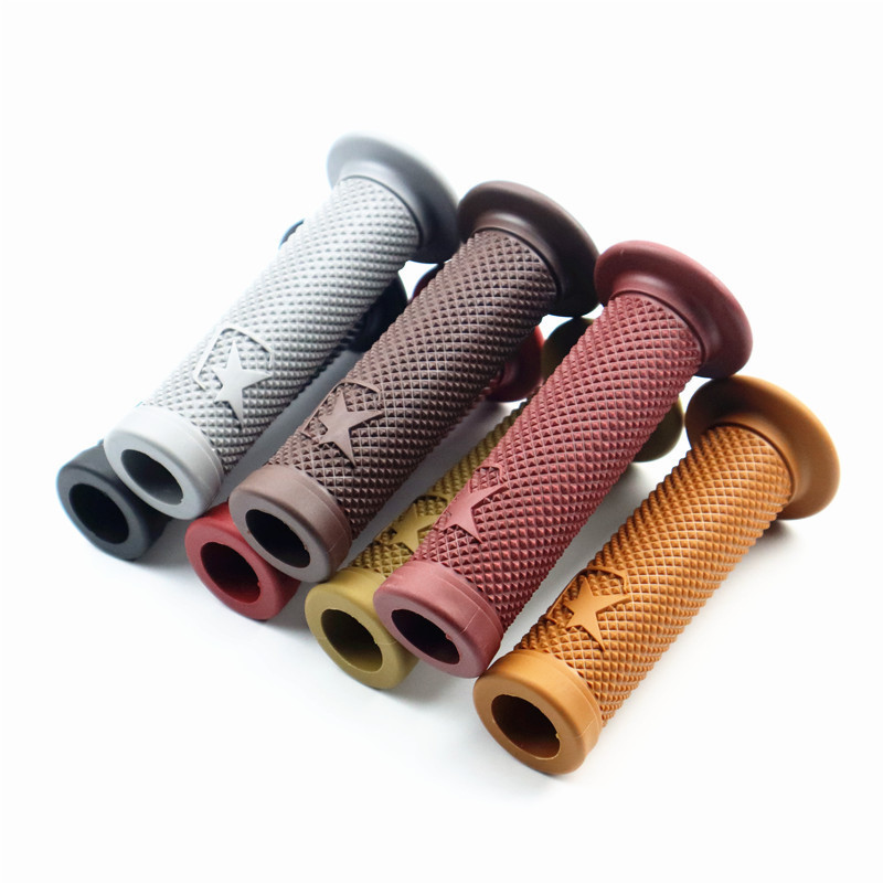 Motorcycle Handlebar Rubber Sleeve, Motorcycle Off-Road Vehicle, Street Car, Sports Car Modification Accessories, Throttle Grip Rubber Sleeve, Non-Slip and Wear-Resistant