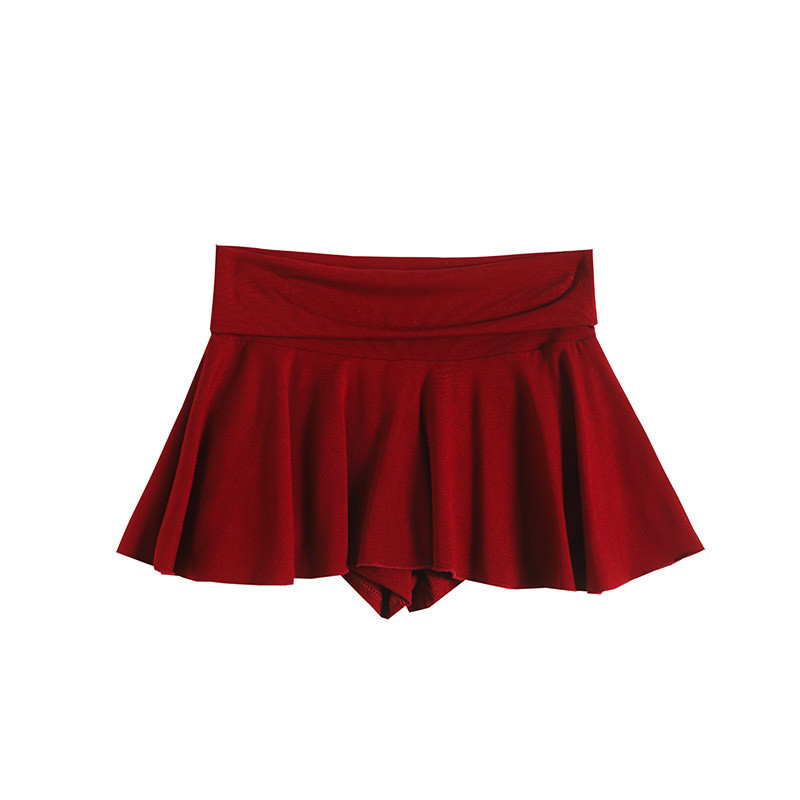 Gray Tennis Skirt for Women, Spring and Autumn 2026 New High-Waisted Slimming A-Line Pleated Skirt, Short Sports Skirt for Petite Figures