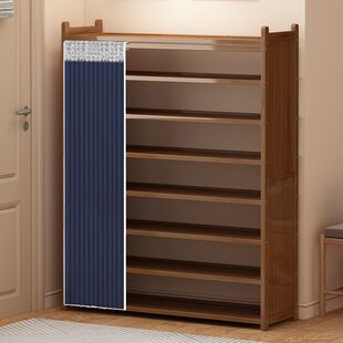 Shoe Cabinet Door Entry Wall-Mounted Dust-Proof Shoe Rack Multi-Layer Household Storage Rack Dormitory Storage Large Capacity Economical