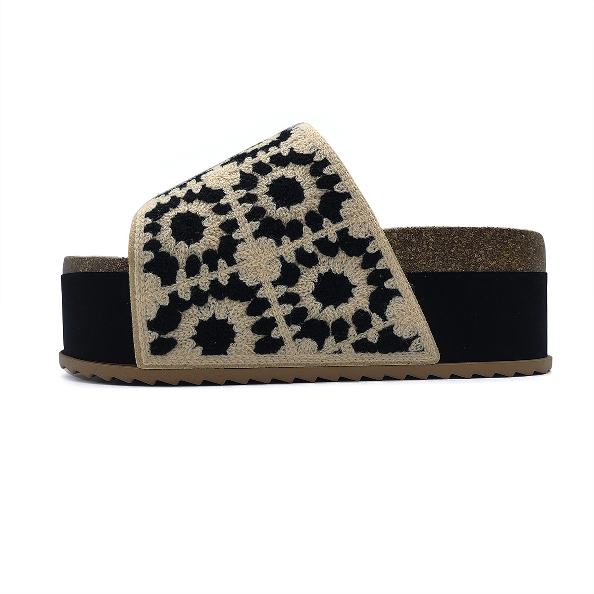 Foreign Trade Cross-Border High Heel For Women, Outdoor Fashion Thick Sole Height-Increasing Shoes, Internet_vogvips.com