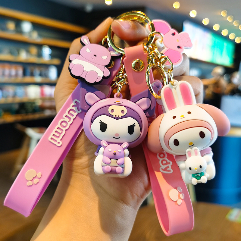 [Member] Sanrio Hug Buddy Keychain Doll Pendant Blind Box Keychain Doll Machine