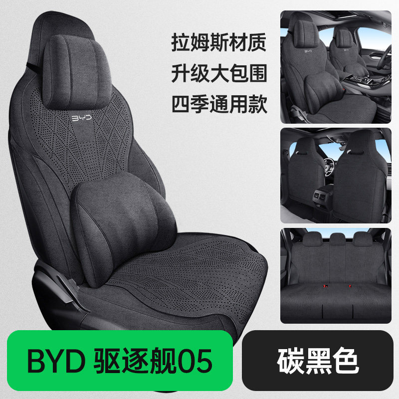 Destroyer 05, full | BYD Modelə uyğun (Original) oturacaq örtükləri - carbon-black-destroyer-05-rams-full-coverage-memory-version-dedicated-car
