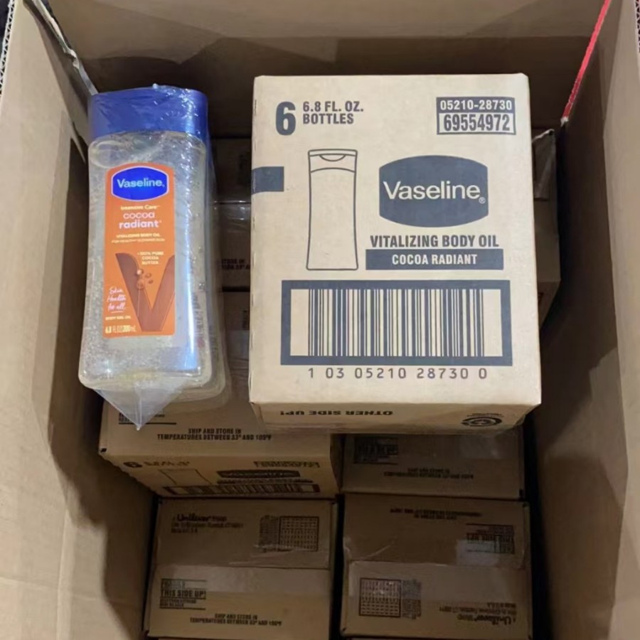 クロスボーダー専用Vaselin body gelオイルココカラフルローズ保湿潤いボディジェルエッセンシャルオイル