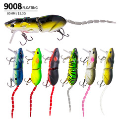 バイオニック義肢ミノ路亜餌2本80mm/15.3g遠投鉛筆ミノスズキ口黒魚擬似
