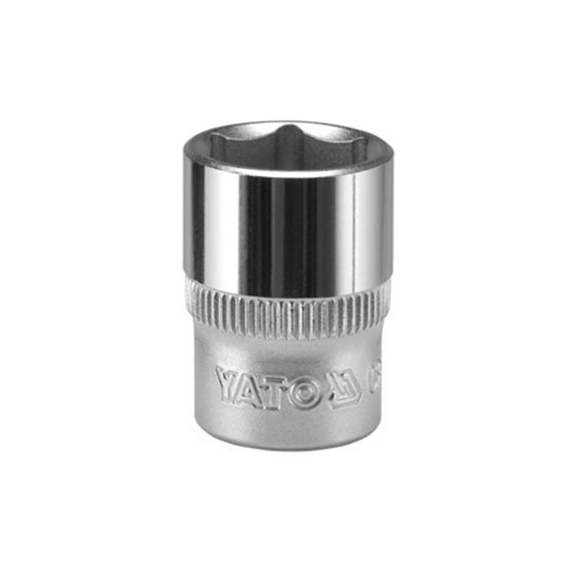 易尔拓六角套筒批头套筒1/4英寸14mm大飞短六角套筒YT-1401