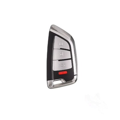 Vvdi Kd Aftermarket Car Key Shell Blade with Four Buttons, Aftermarket Car Key Shell (Car Keys) - white-blade-four-keys