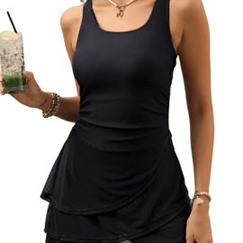 比基尼;连体泳衣;沙滩裙