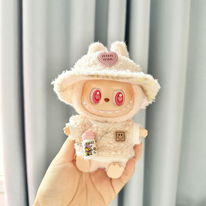 服のみ】第二世代ブラインドボックス ラブブ服 エポキシ樹脂製顔飾り ラブブ シットシットパーティーシリーズ ベビー服 可愛い|undefined