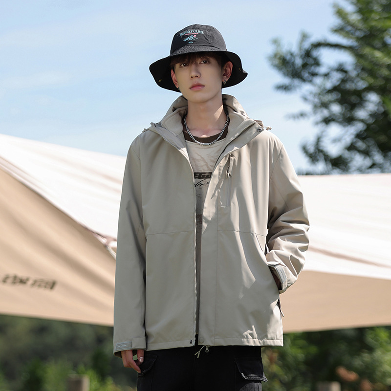 남성, 여성 동일 스타일 - 라이트카키(탈부착 가능한 라이너)