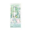 Cartoon cute gel pen, black stationery for elementary school students, 6 pieces, 0.5mm, wholesale
