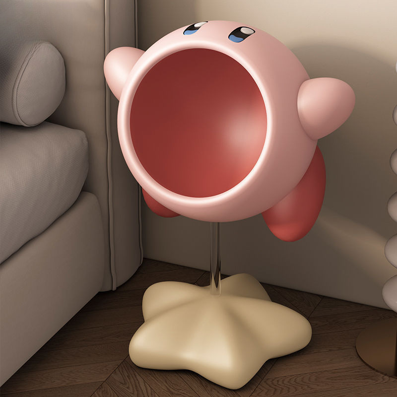 Kirby Creative Pink Fat Man Snack Rack Living Room Decoration Sofa Room Decoration Birthday Housewarming