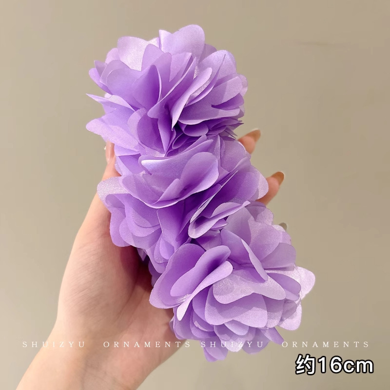 夏の海辺の花のヘアピン、多用途の甘い女の子のヘアピン、花のヘアピン、後頭部のヘアピン、女性用のファッショナブルなヘアアクセサリー|undefined