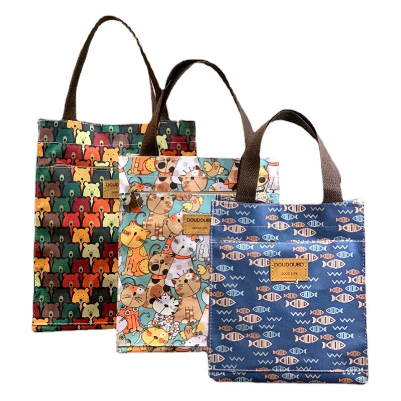 Корейский Новое поступление мультфильм водонепроницаемая сумка коробка для обеда сумка Портативная сумка для мумии сумка рабочая сумка для обеда сумка для файлов