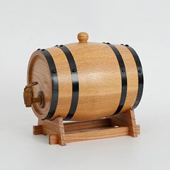 橡木桶酒桶xo红酒酿葡萄酒白酒密封泡酒柜装饰品摆件