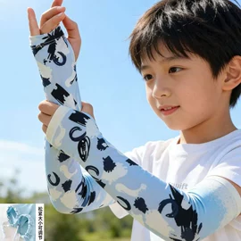 防晒袖套;骑行面罩;防晒面纱面罩