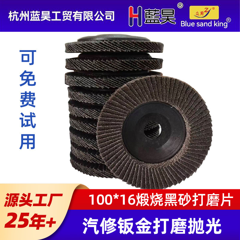 Directly from the Manufacturer: 100mm Flap Disc, Sintered Plastic-Coated Flap Wheel, High-Temperature Resistant Flap Disc for Removing Old Paint Layers Directly from the Manufacturer: 100mm Flap Disc, Sintered Plastic-Coated Flap Wheel, High-Temperature Resistant Flap Disc for Removing Old Paint Layers