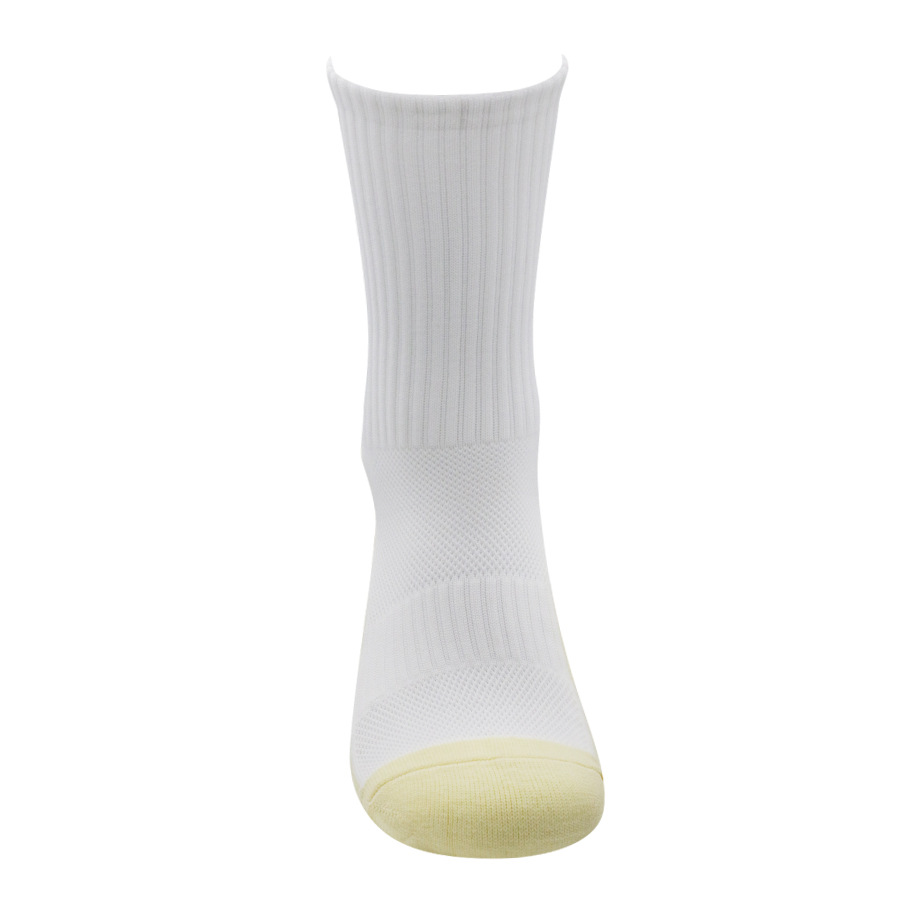 Football socks mid-tube socks adhesive socks with thick towel bottom non-slip sports socks_voghion.com