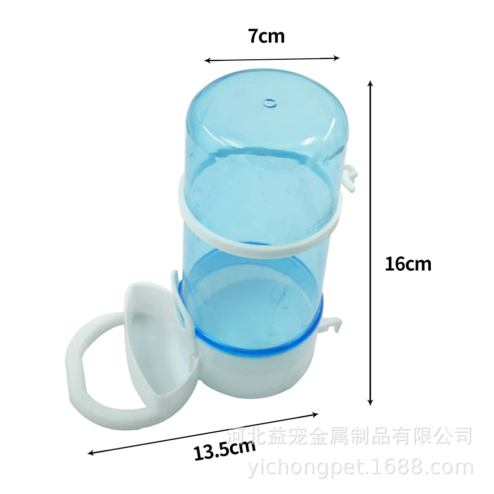 Производители питьевых фонтанов для птиц оптом Кормление питьевой фонтанчик двойного назначения 415 мл платформа питьевой фонтан