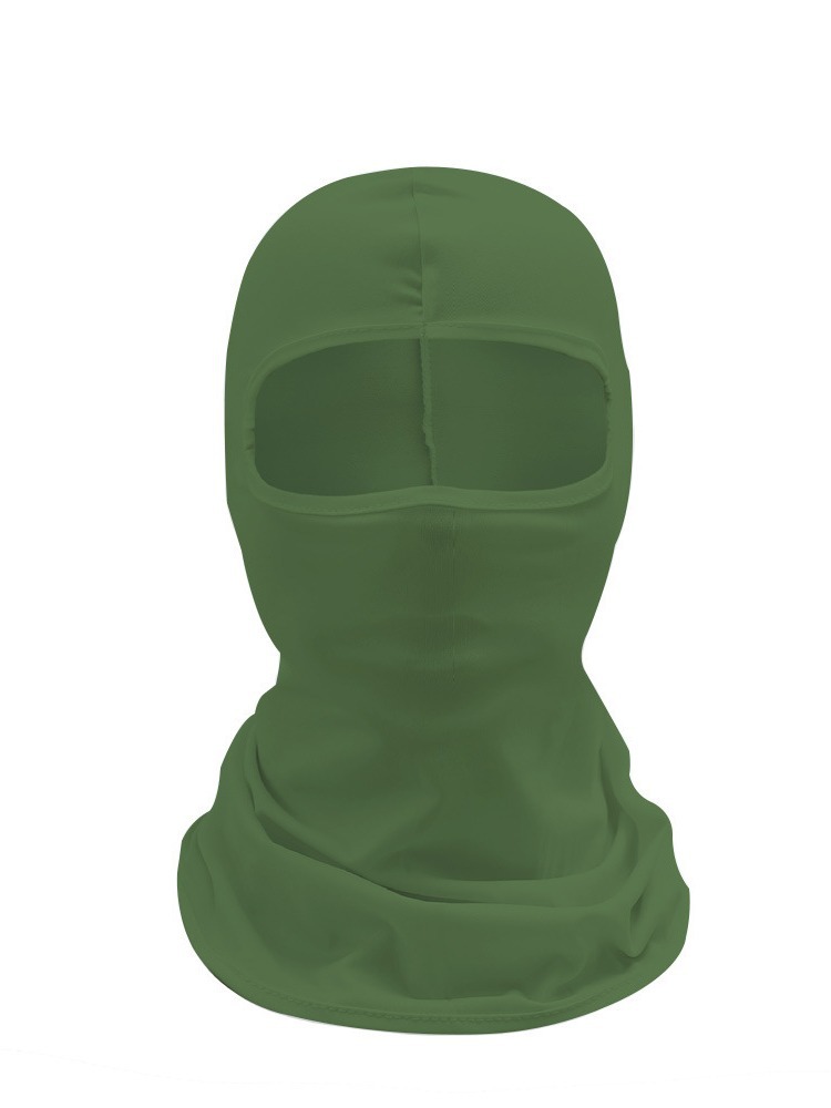 Máscara de protección solar de seda de hielo al aire libre transfronteriza, gorras de protección facial deportiva para correr, gorras de conducción de motocicletas de alta elasticidad y secado rápido