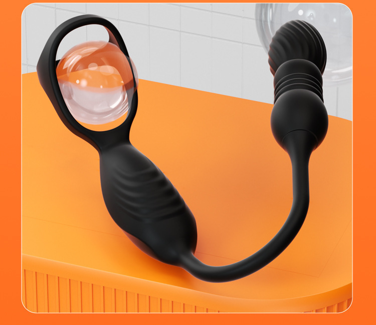 Lianfeng Retractable Prostate Massager with App and Button Control, Silicone Anal Toy — detail image 31