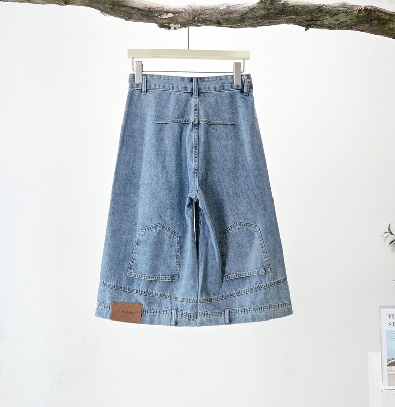Hazzys/ハジス25 夏用レディース薄手デザインジーンズ リバースデザイン ファッション卸売|undefined
