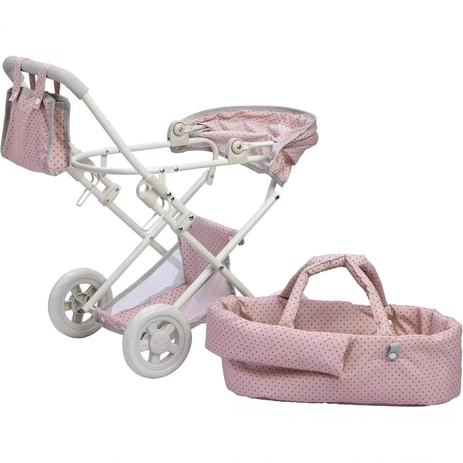 Juguetes de muñeca de simulación renacida, carro desmontable, suministro de productos de comercio electrónico transfronterizo, regalos de vacaciones para niños