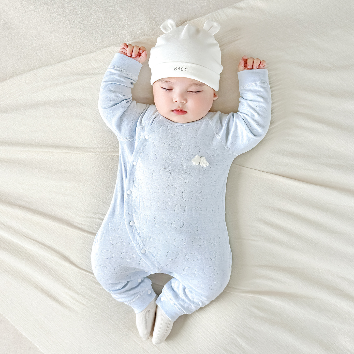 Primavera y otoño, camiseta infantil, camiseta de algodón delgada, ropa de recién nacido, ropa de otoño para bebés
