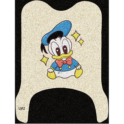 Electric vehicle foot mat | scooter wire loop waterproof - donald-duck