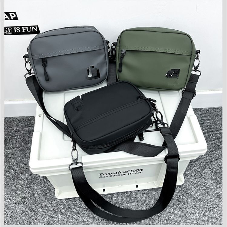 Messenger Bag Men's ins fashion brand sports phone bag girls' simple tooling small shoulder bag casual all-match shoulder bag Messenger Bag Men's ins fashion brand sports phone bag girls' simple tooling small shoulder bag casual all-match shoulder bag