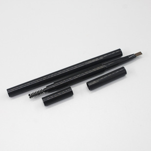 Non-logo neutral multiple bright black double-headed waterproof triangle eyebrow pencil non-blooming makeup in stock cross-border exclusive 6