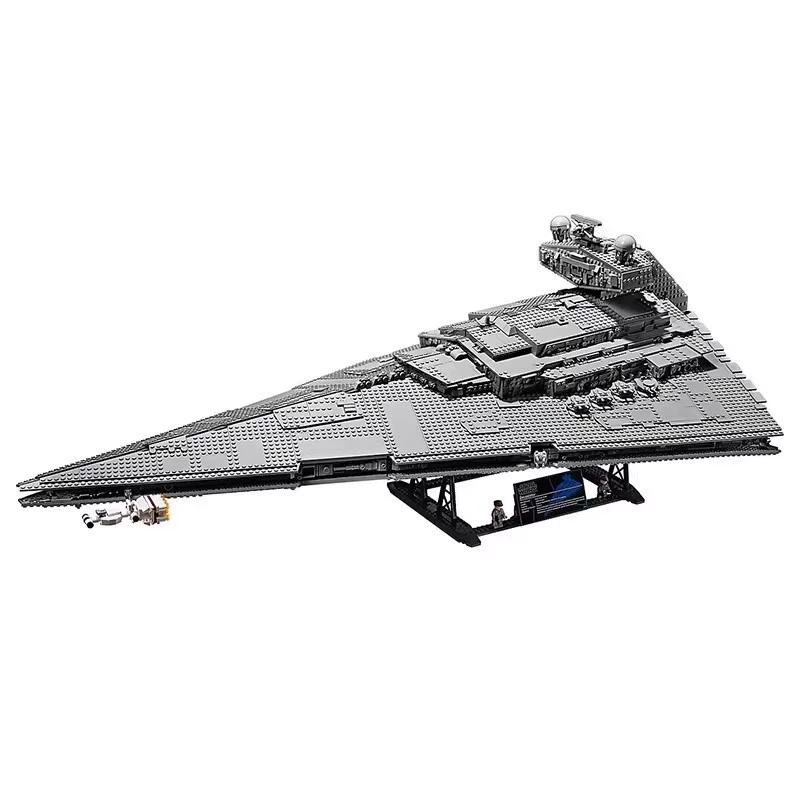 Совместимый с серией Star Wars конструктор StarWars75252 Имперский звездный разрушитель, сборный набор строительных блоков