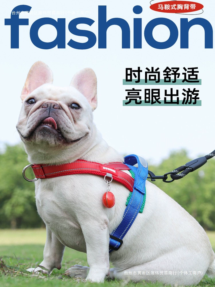 Поводок для собак Тедди Бишон, золотистый ретривер, собаки больших, средних и маленьких размеров, регулируемый ошейник для домашних животных типа седло