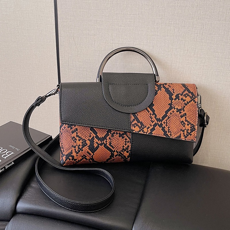 Cross-border Bags 2025 Hot-selling High-end Color-blocking Women's Shoulder With Unique Pattern Design, Handbag And_voghion.com