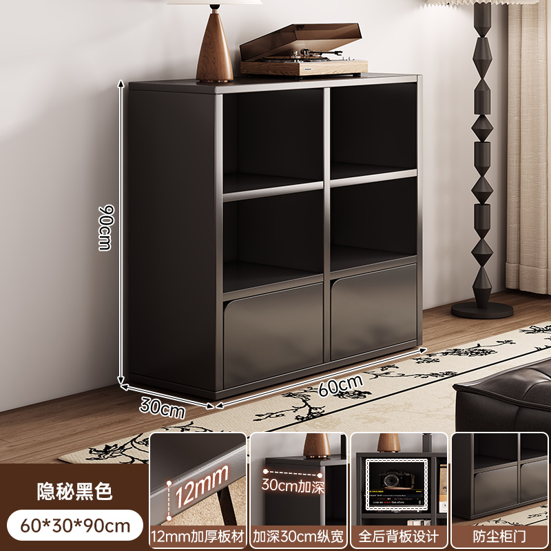 Nuevo gabinete chino de madera sólida gabinete de comedor sala de estar gabinete de café estante simple de almacenamiento casero armario todo en uno