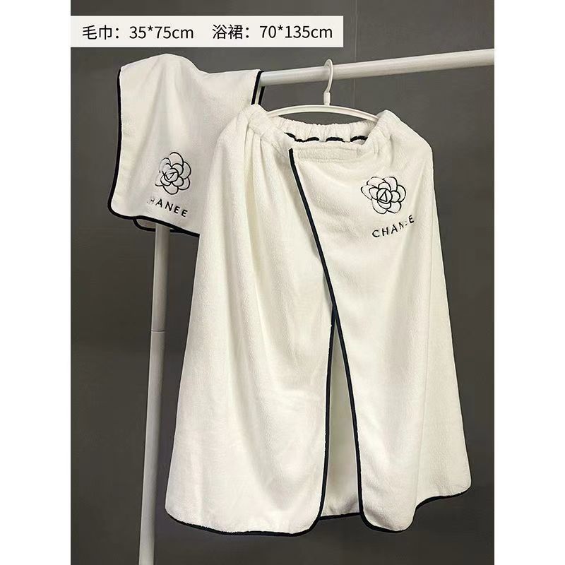 2팩: 목욕 스커트*수건